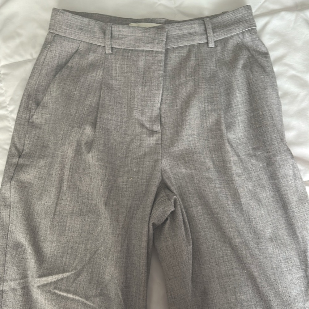A&F Sloane Tailored Wide Leg Pant Size 4